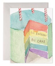 Birthday Big Cake Card