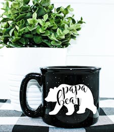 Rugged Papa Bear Mug
