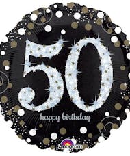 Happy 50th Birthday Balloon