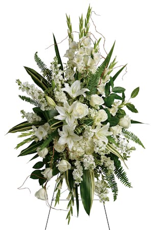 Eternal Peace Sympathy Spray Anchorage Ak Funeral Flowers Bagoy S Florist Home