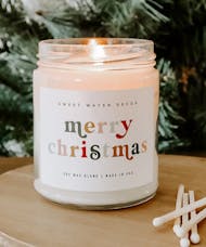 Merry Christmas Scented Candle