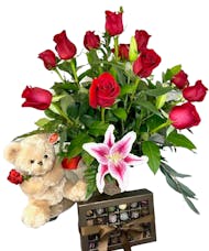 'Beary Sweet' Rose Package Collection