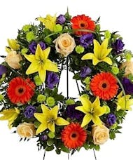 Radiant Remembrance, Sympathy Wreath