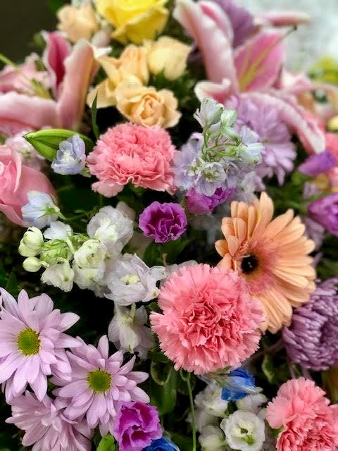 Presentation bouquet roses picture