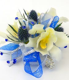 Tropical Ice Corsage