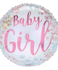 Pink Baby Girl Balloon