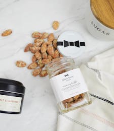 Rosemary Truffle Candied Almonds