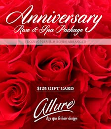 Anniversary Roses & Spa Package