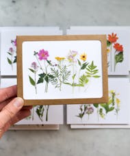 Garden Wildflower Note Cards