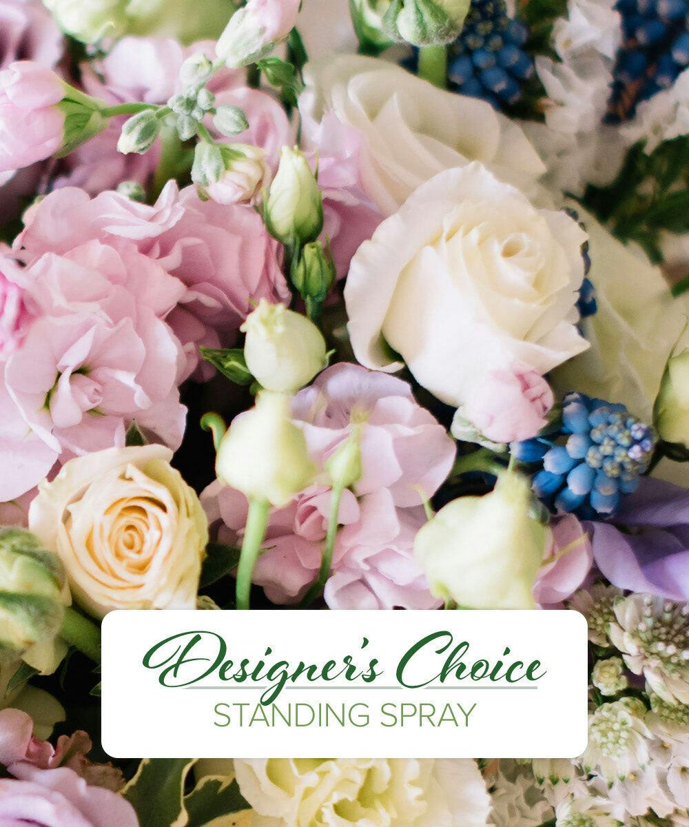 Designer's Choice Standing Spray Anchorage (AK) Sympathy Flowers