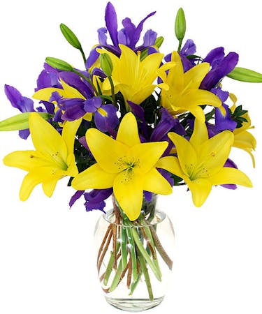 Iris Lily Flowers Iris Lily Bagoy S Florist Anchorage Ak